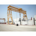 Truss Double Girder Gantry Crane With Trolley (QME120t-78m-65m)